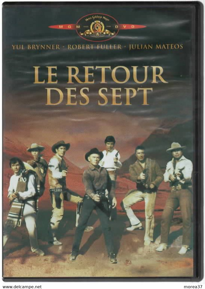 LE RETOUR DES SEPT   Avec  YUL BRYNNER       C36 - Western / Cowboy