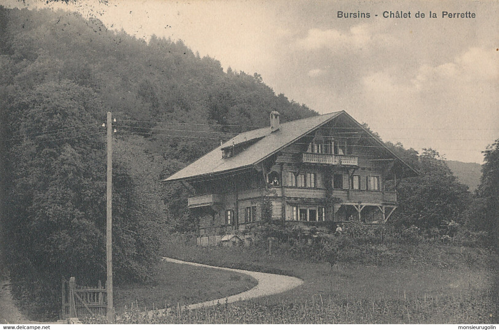 SUISSE ))  BURSINS    Chalet De La Perrette - Bursins