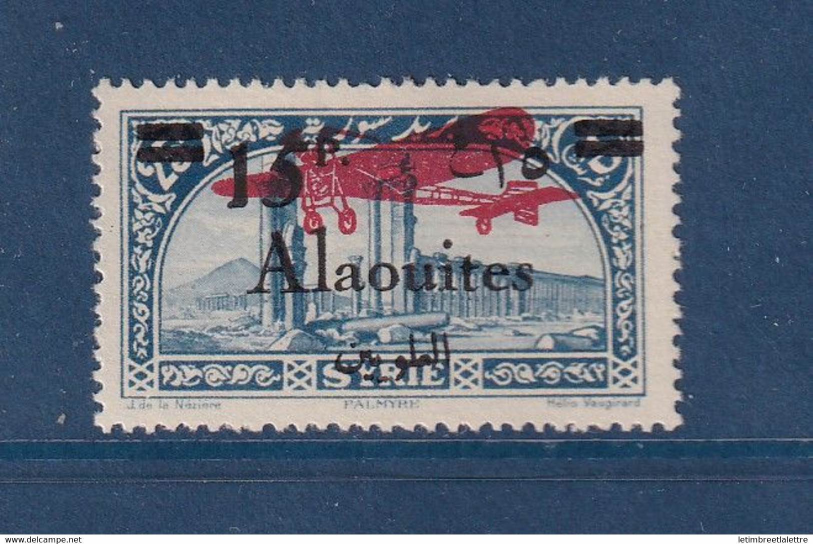 ⭐ Alaouites - Poste Aérienne - YT N° 13 * - Neuf Avec Charnière - 1929 ⭐ - Nuevos