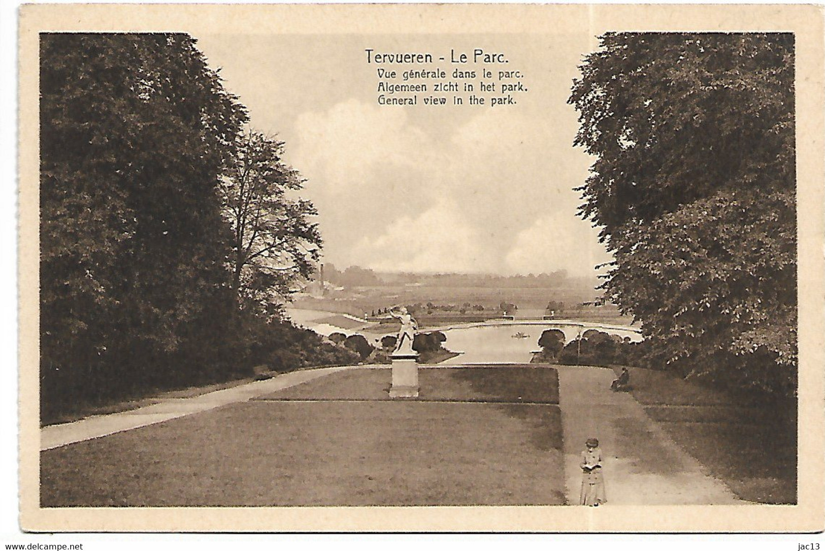 L120D1002 - Tervueren - Le Parc - Vue Générale Dans Le Parc - Tervuren