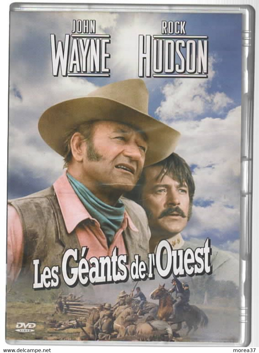 LES GEANTS DE L'OUEST  Avec JOHN WAYNE Et ROCK HUDSON      C36 - Western