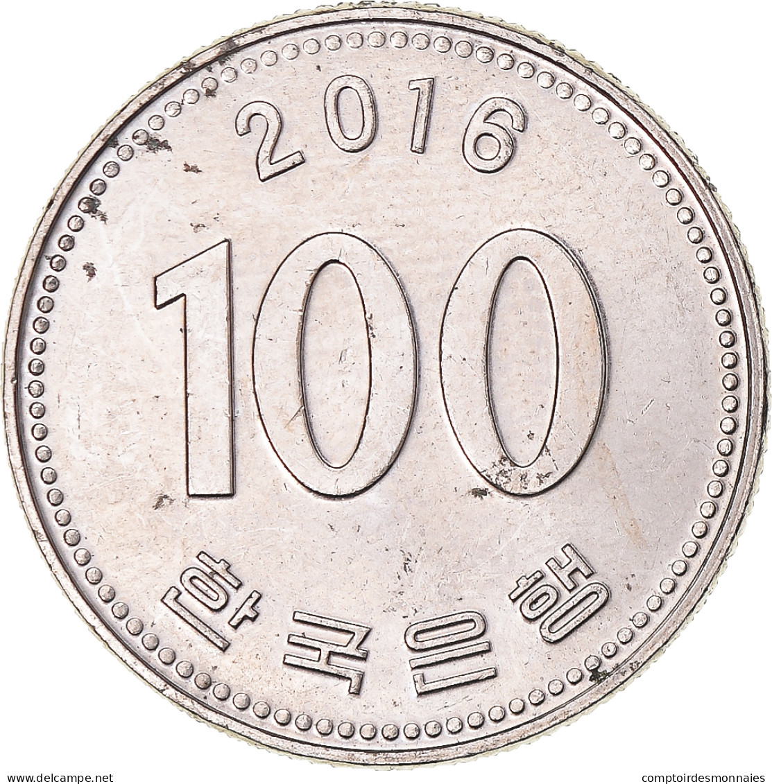 Monnaie, Corée, 100 Won, 2016 - Korea (Zuid)