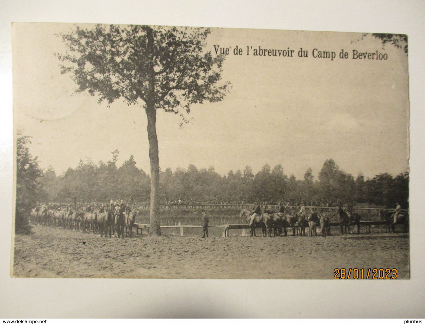 BELGIUM LEOPOLDSBURG Vue De L`abreuvoir Du Camp De Beverloo , 1913 , MILITARY CAMP , 5-3 - Leopoldsburg (Camp De Beverloo)