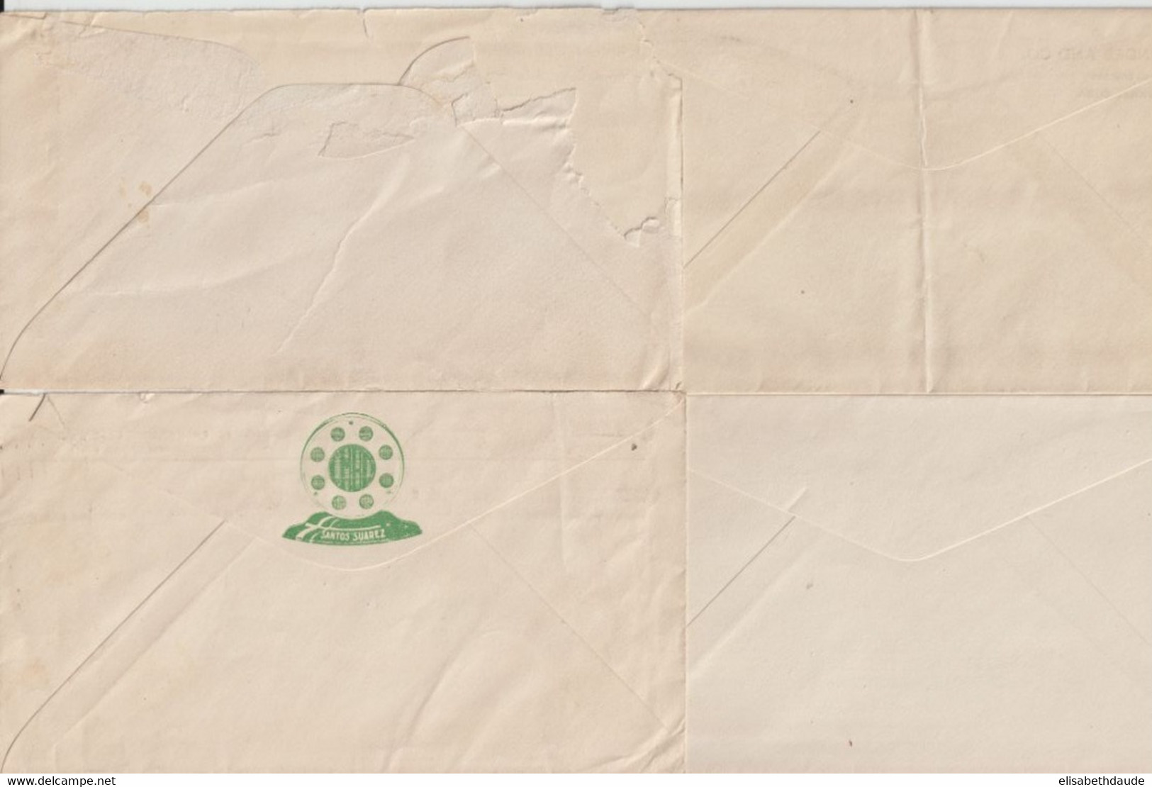 C UBA - 1933/1943 - 4 ENVELOPPES De HAVANA => USA - Lettres & Documents