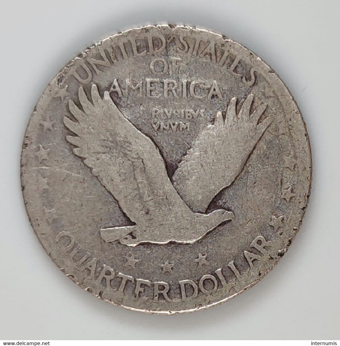 Etats-Unis / USA, Standing Liberty, Quarter Dollar, 1928 - S, San Francisco, Argent (Silver), TB (F), KM#145 - 1916-1930: Standing Liberty