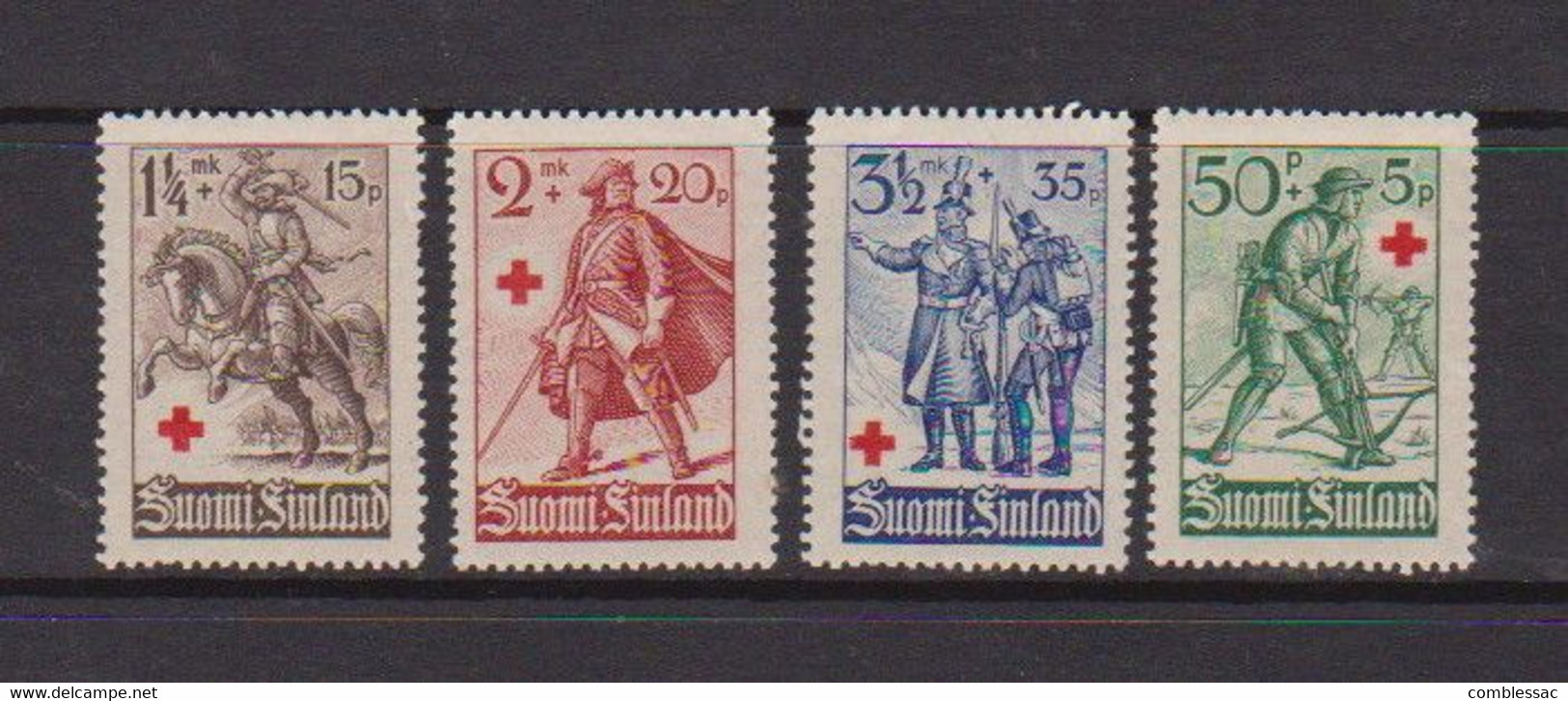 FINLAND    1940    Red  Cross  Fund    Part  Set  Of  4    MNH - Unused Stamps