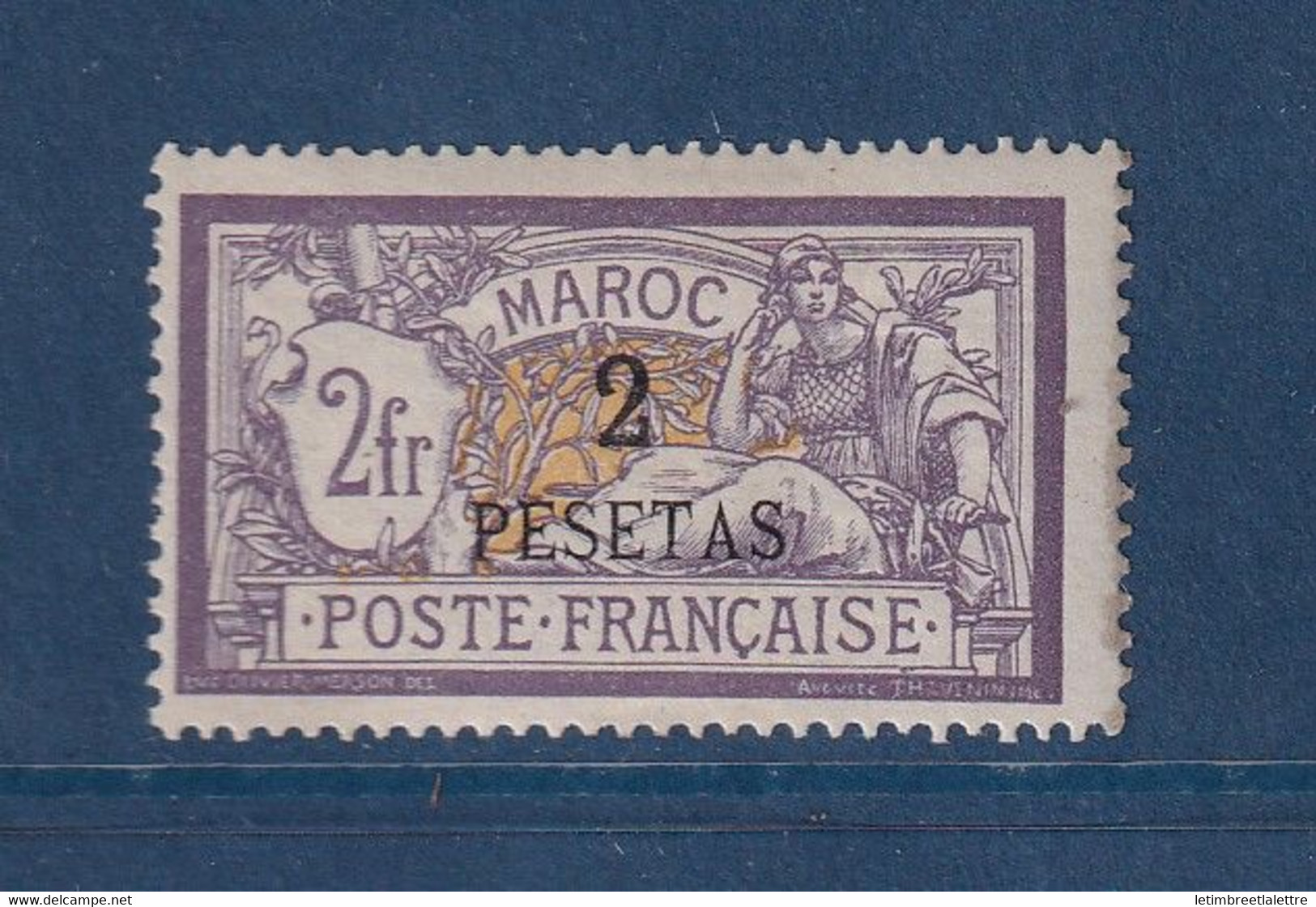 ⭐ Maroc - YT N° 17 * - Neuf Avec Charnière - 1902 / 1903  ⭐ - Unused Stamps