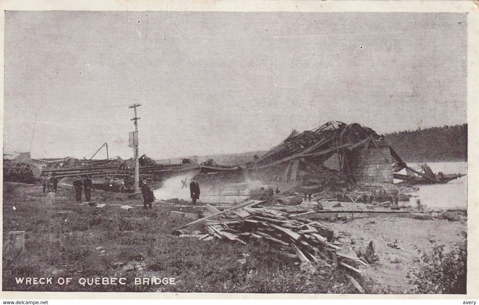 Epave Du Pont De Quebec, Quebec Wreck Of The Quebec Bridge - Québec - Les Rivières