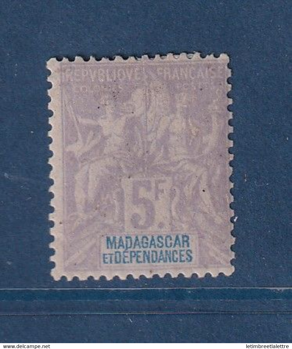 ⭐ Madagascar - YT N° 42 * - Neuf Avec Charnière - 1896 / 1899 ⭐ - Unused Stamps