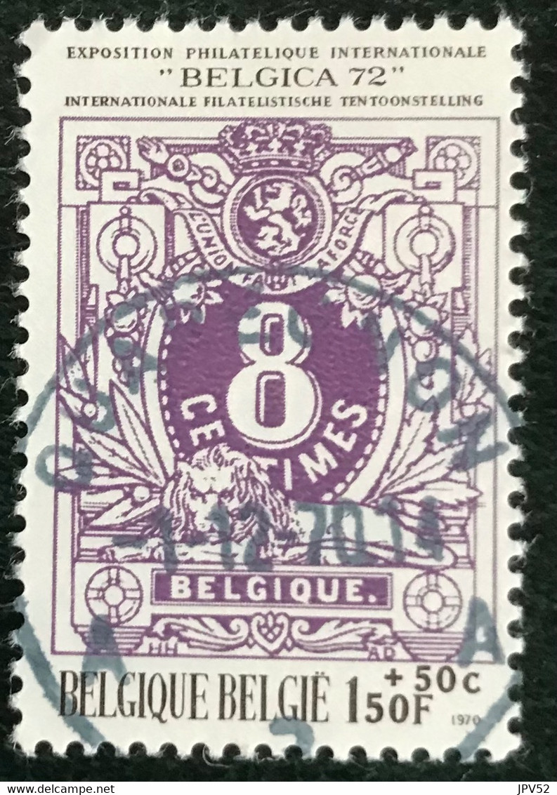 België - Belgique - C13/48 - (°)used - 1970 - Michel 1608 - Belgica'72 - QUAREGNON - Gebraucht