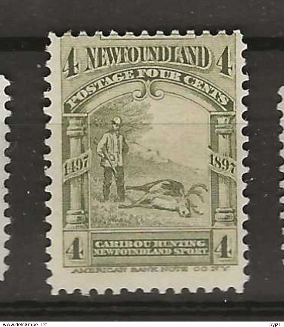 1897 MNG Newfoundland Mi 47 - 1865-1902