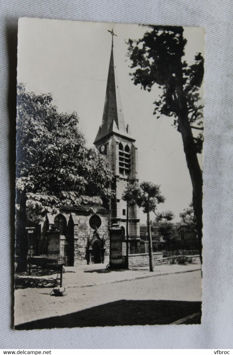 Cpsm, Gentilly, L'église, Val De Marne 94 - Gentilly