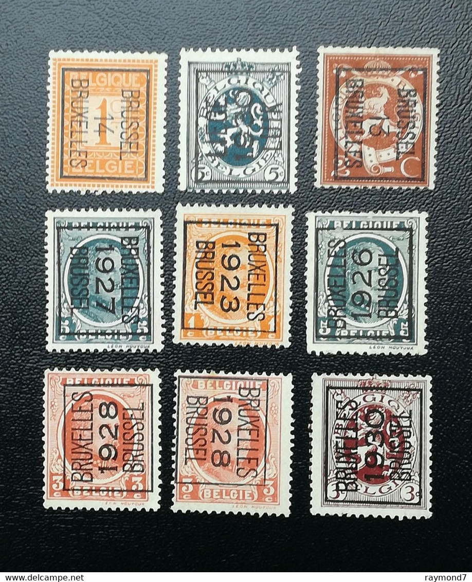 Lot De 9 Timbres - Other & Unclassified