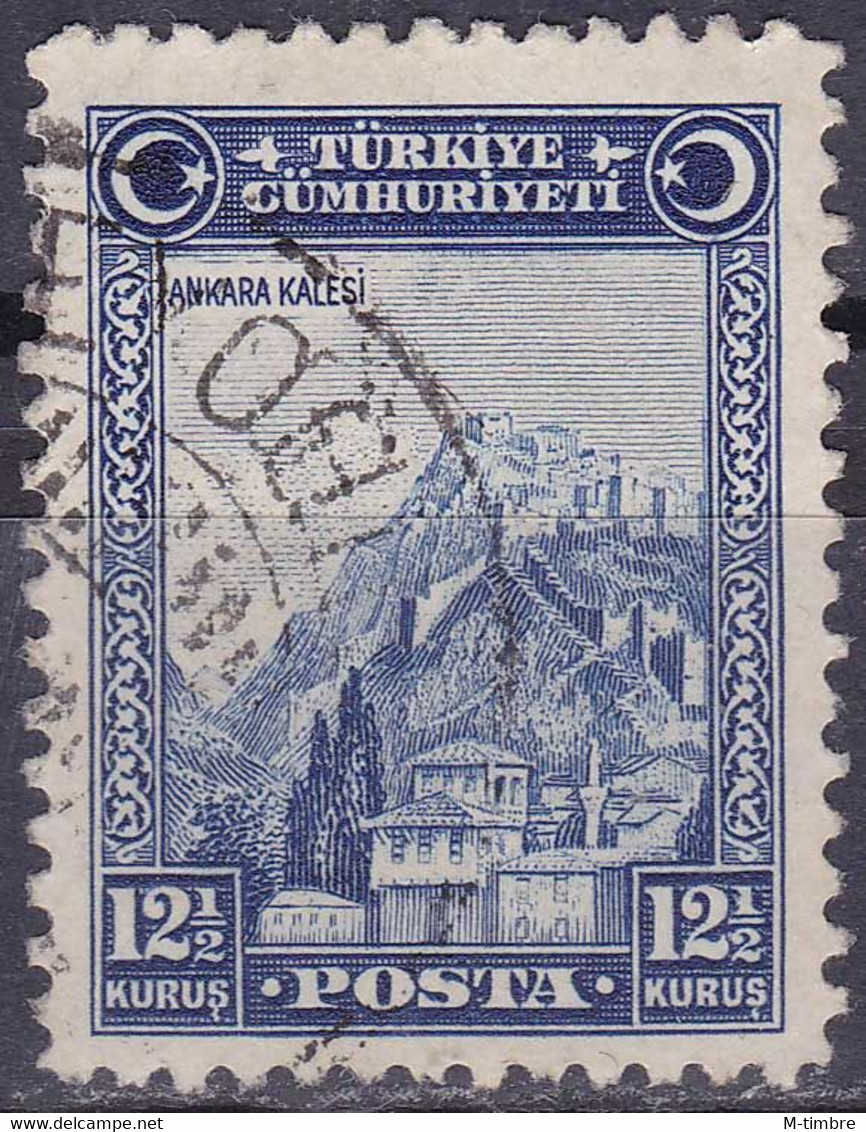 Turquie YT 761 Mi 902 Année 1930 (Used °) Forteresse D'Ankara - Gebruikt