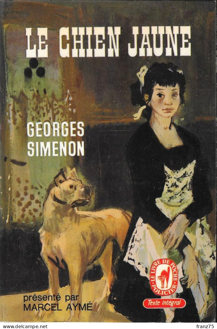 Le CHIEN JAUNE--G.SIMENON-Le Livre De Poche 1963--TBE - Simenon