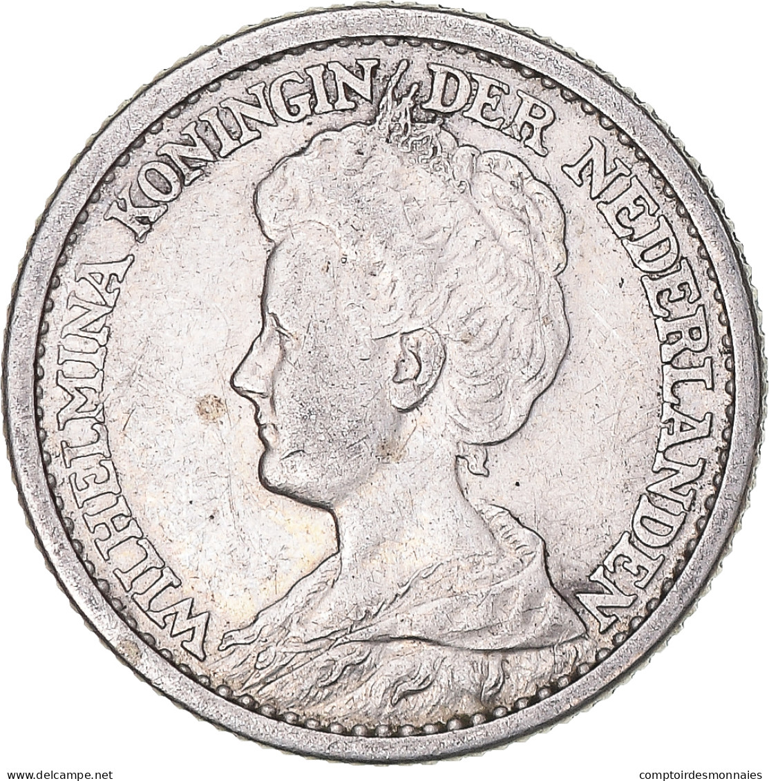 Monnaie, Pays-Bas, 25 Cents, 1911 - 25 Centavos