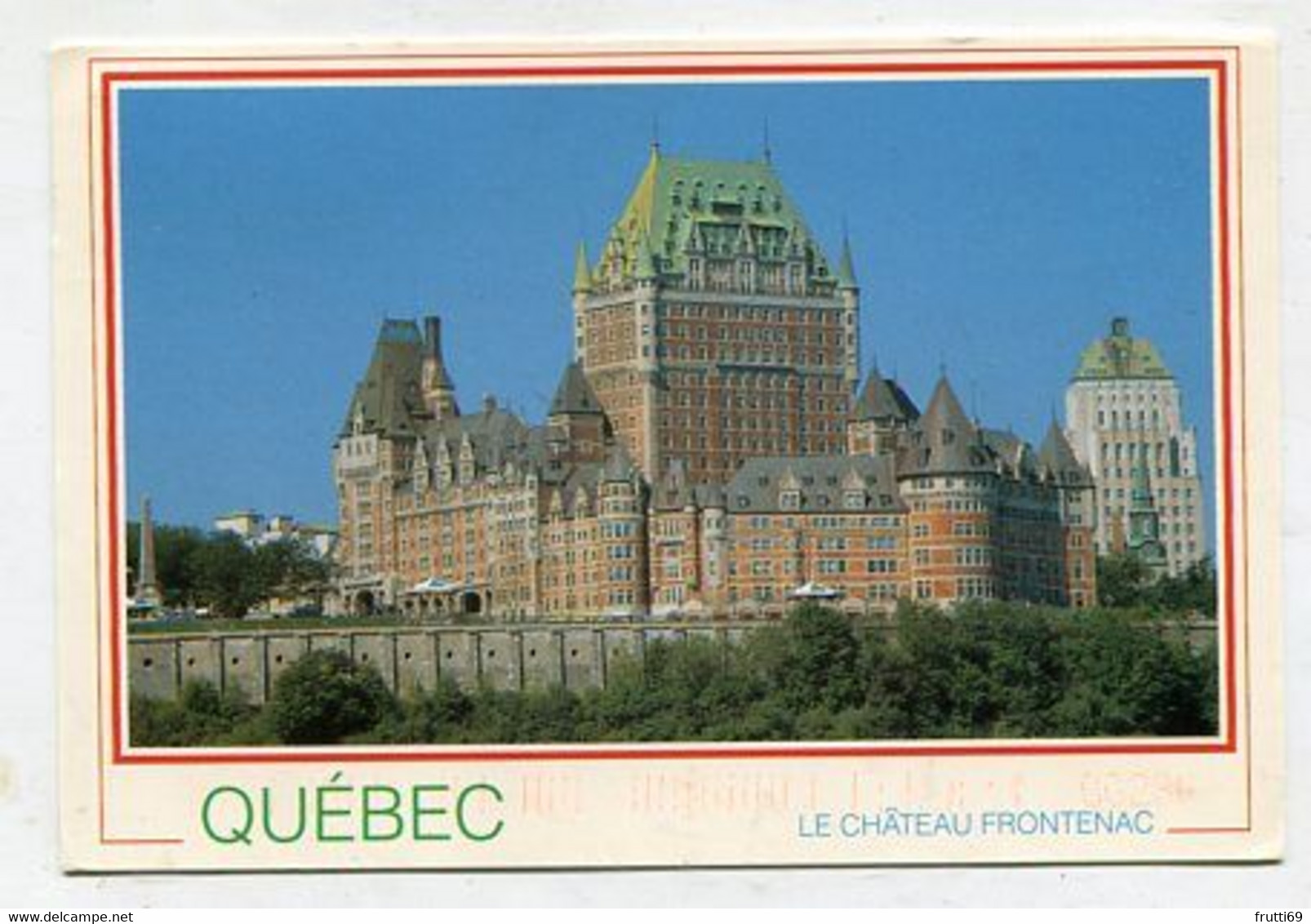 AK 109582 CANADA - Québec - Le Chateau Frontenac - Québec - Château Frontenac