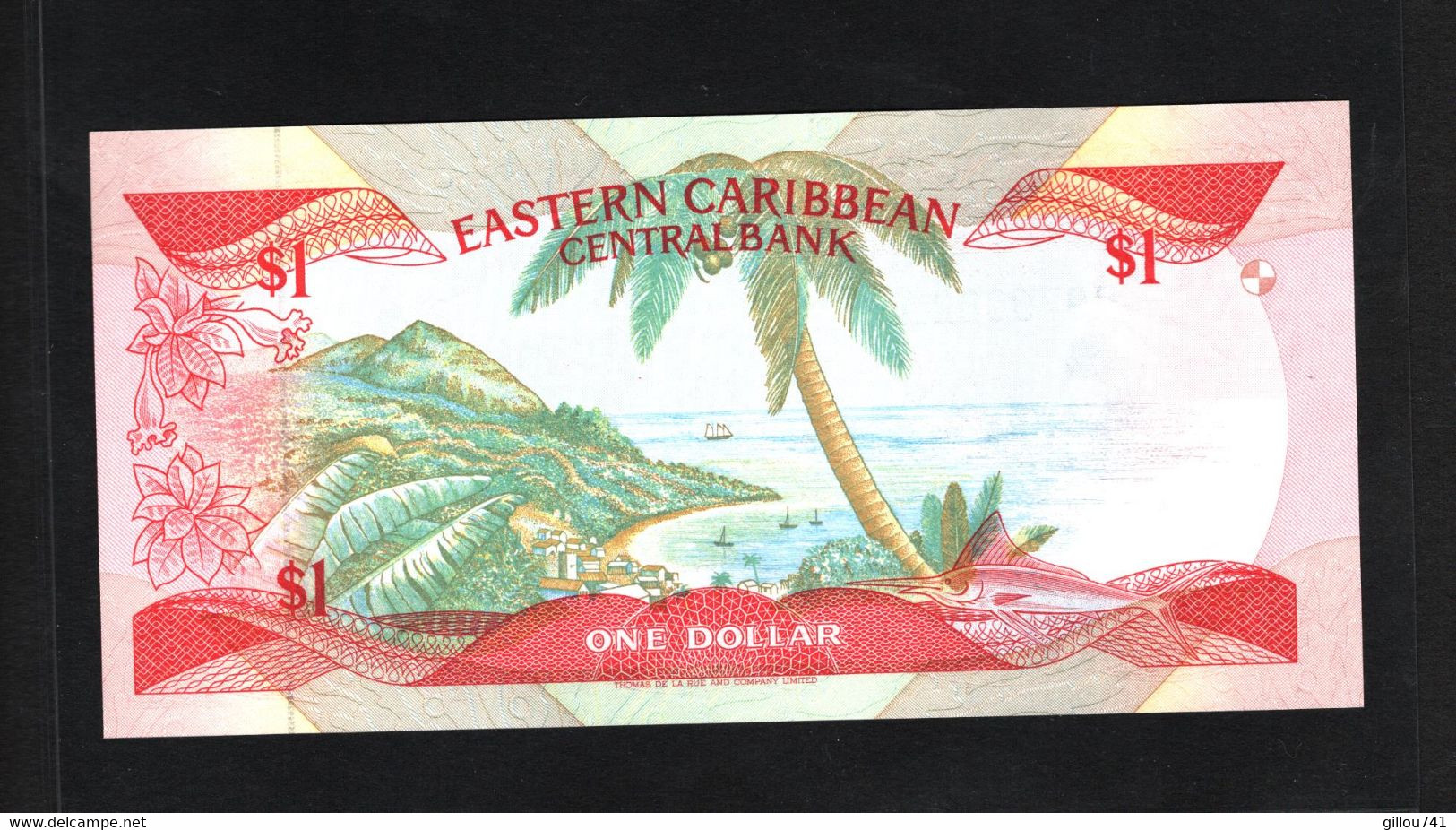 Etats Des Caraïbes De L'Est, Queen Elisabeth II, 1 Dollar, Antigua - "A" Suffix - Oostelijke Caraïben