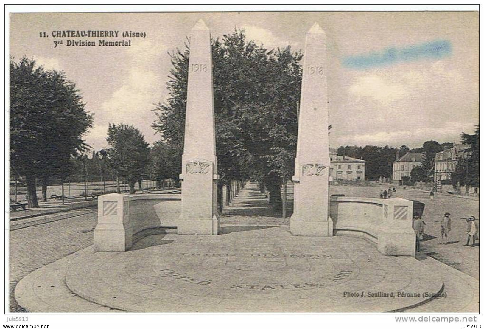 02- CHATEAU THIERRY - Mémorial Américain 3éme Division WW1 Américains - Monuments Aux Morts