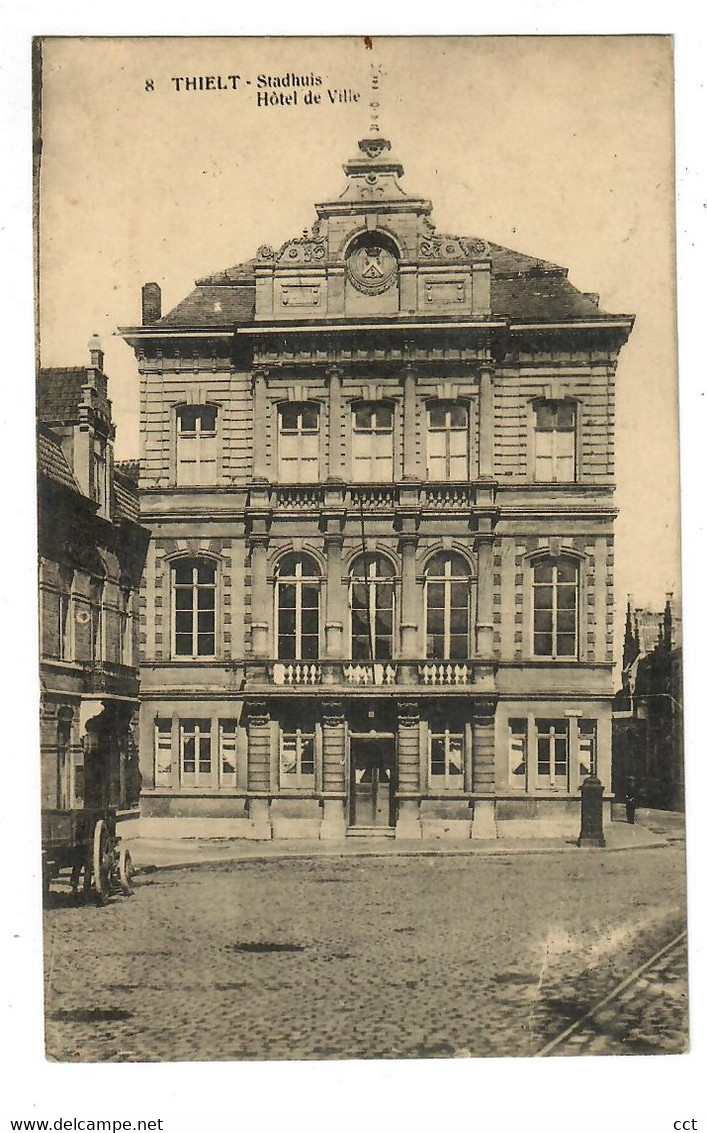 Thielt  Tielt   Stadhuis  Hôtel De Ville  Edit SAIA N° 8 - Tielt