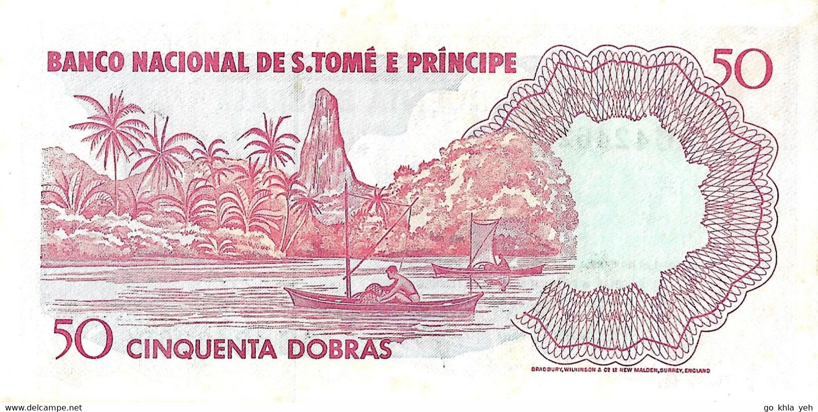 SAO TOME ET PRINCIPE (St Thomas Et Prince) 1982 50 Dobra - P.56  Neuf UNC - Sao Tome En Principe