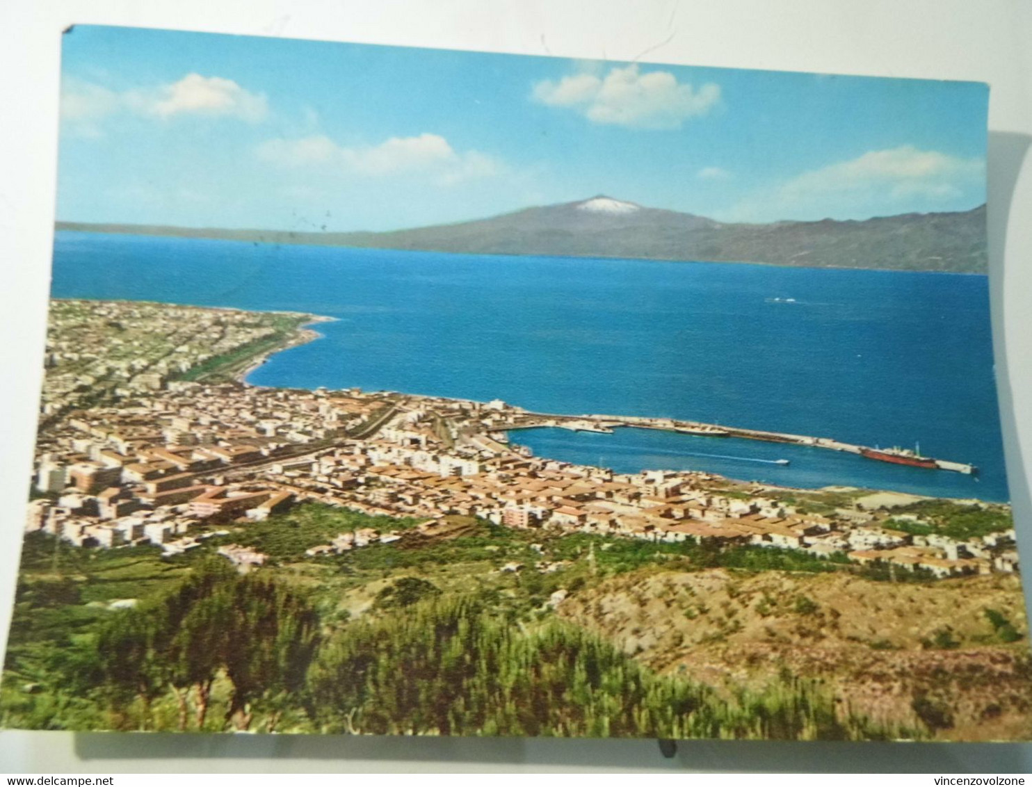 Cartolina Viaggiata "REGGIO CALABRIA Panorama" 1961 - Reggio Calabria