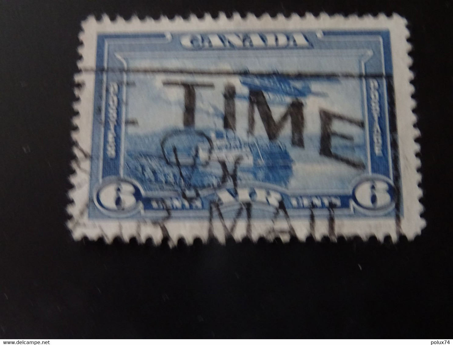 CANADA  AVION  1938 Oblitéré - Poste Aérienne