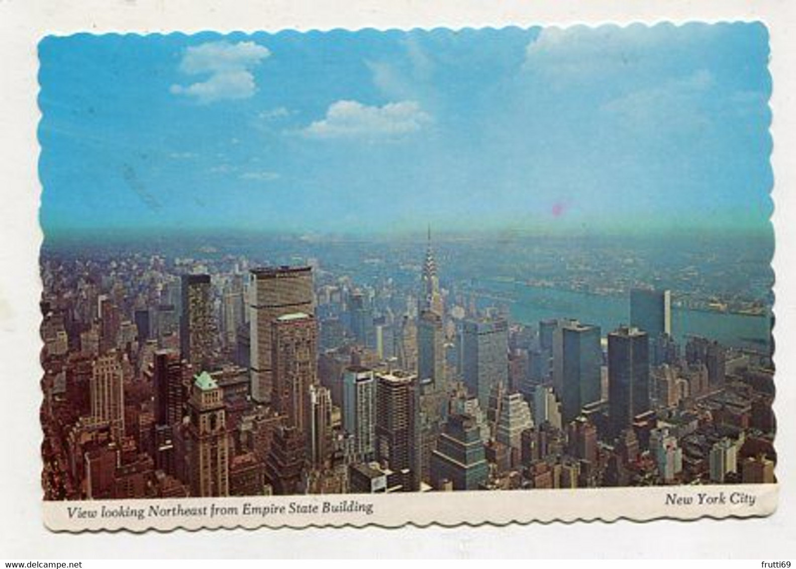 AK 109608 USA - New York City - View Looking Northeast From Empire State Building - Mehransichten, Panoramakarten