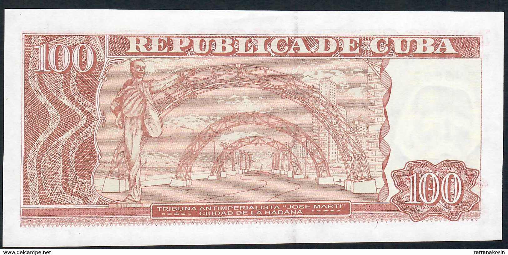 CUBA P129l 100 PESOS 2021 #AO-40      UNC. - Cuba