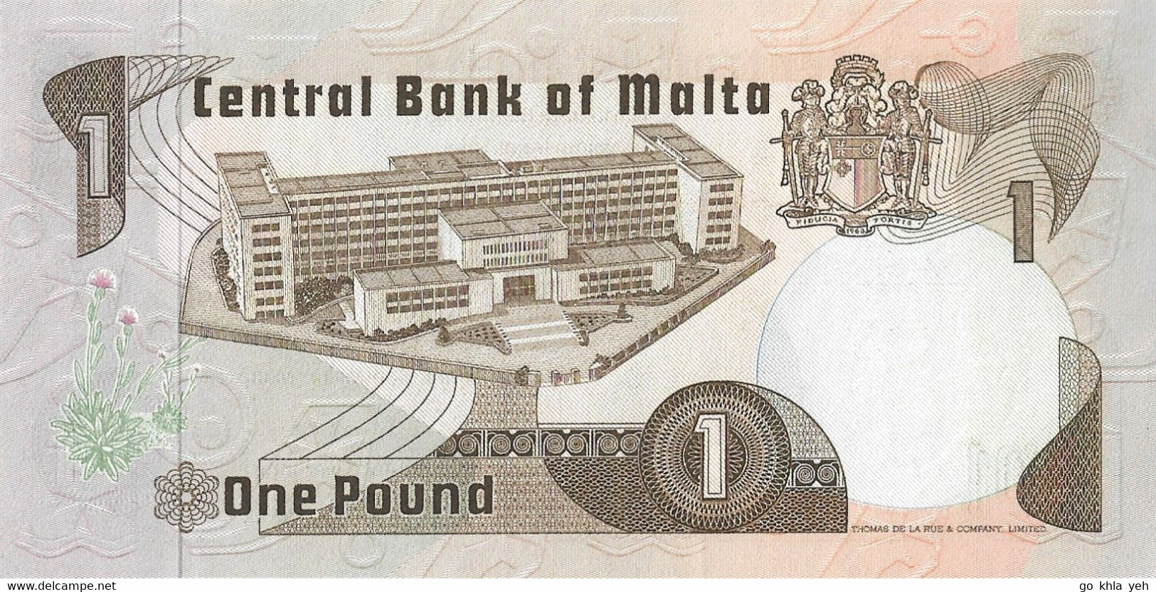 MALTE 1979 1 Pound - P.34a Neuf UNC - Malte