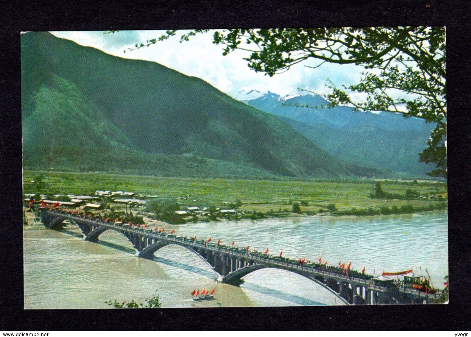 Tibet - Vues Du Tibet, Pont Neuf Sur Le Yaroutsangpo (Eine Neue Brûcke über Dem Yalutsangpo) - Tibet