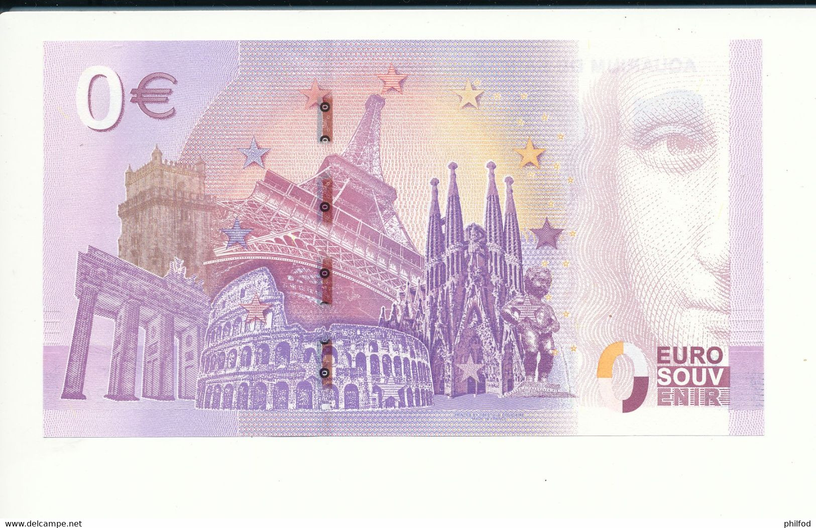 Billet Touristique 0 Euro - AQUARIUM DE SAINT-MALO - UEEB - 2020-3 - N° 5524 - Autres & Non Classés