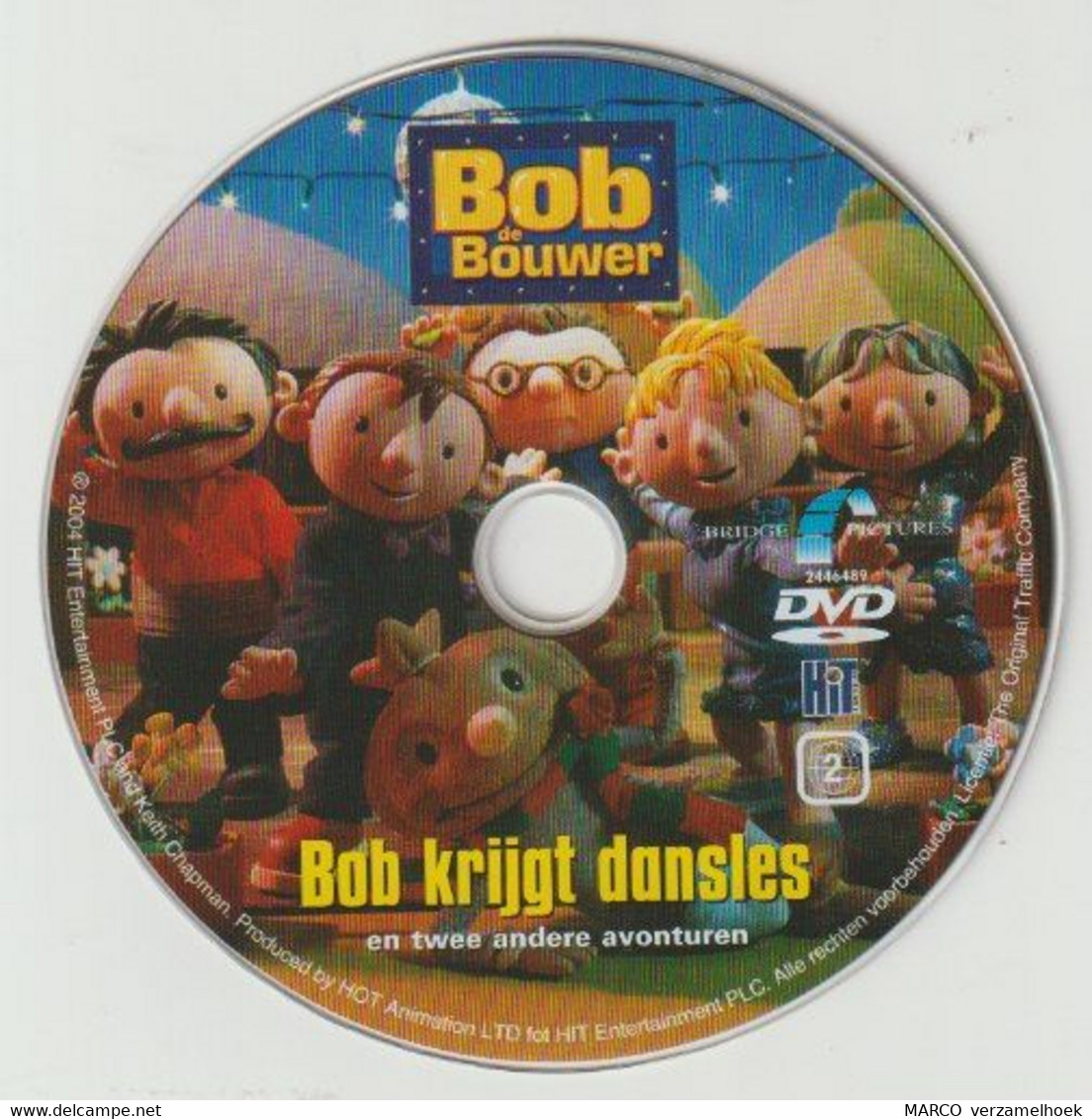 CD / DVD BOB De Bouwer BOB Krijgt Dansles  2004 - Altri - Fiamminga