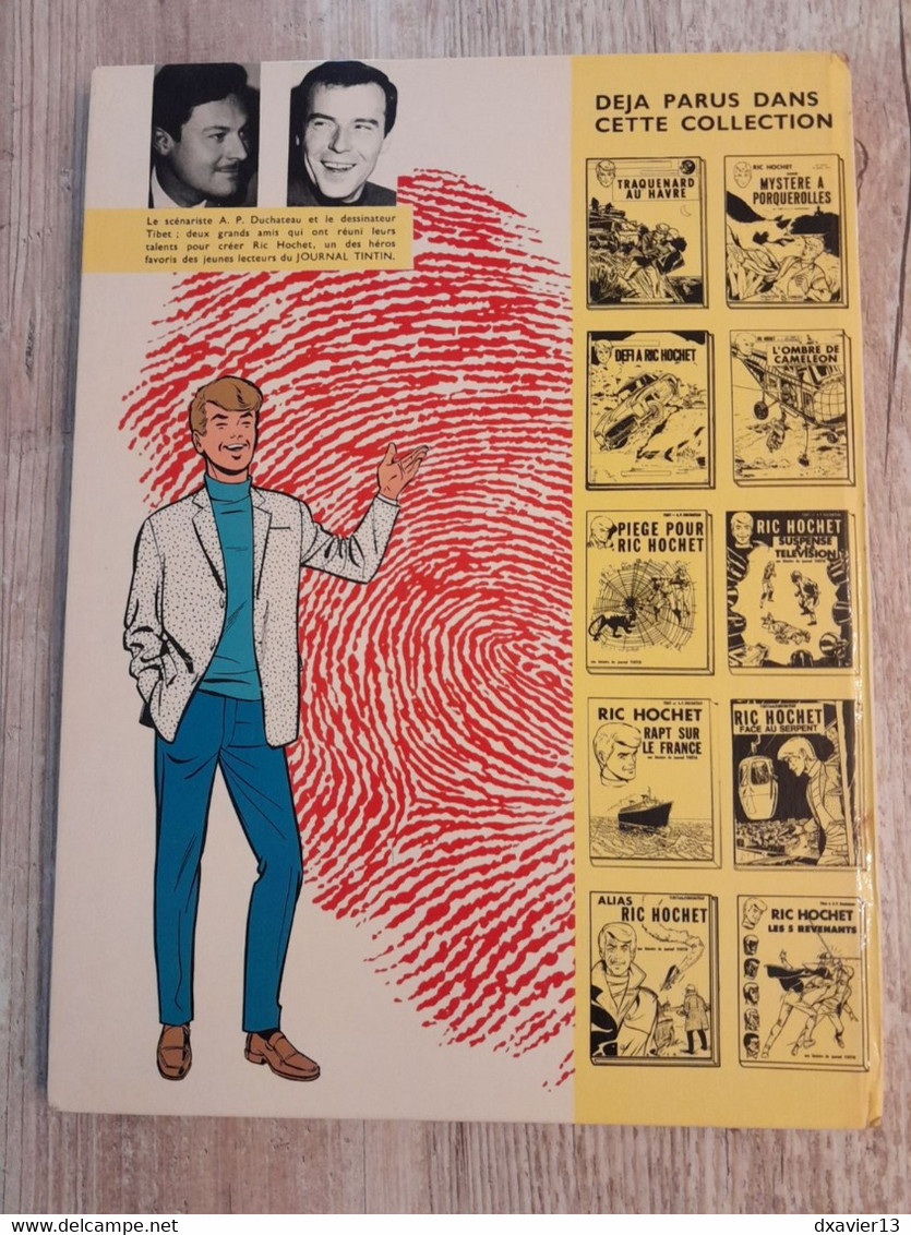 Bande Dessinée Dédicacée -  Ric Hochet 11 - Cauchemar Pour Ric Hochet (1970) - Opdrachten