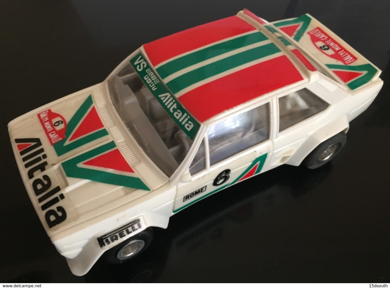 Polistil Fiat Abarth 131 Rally Alitalia Slot Car - Circuits Automobiles