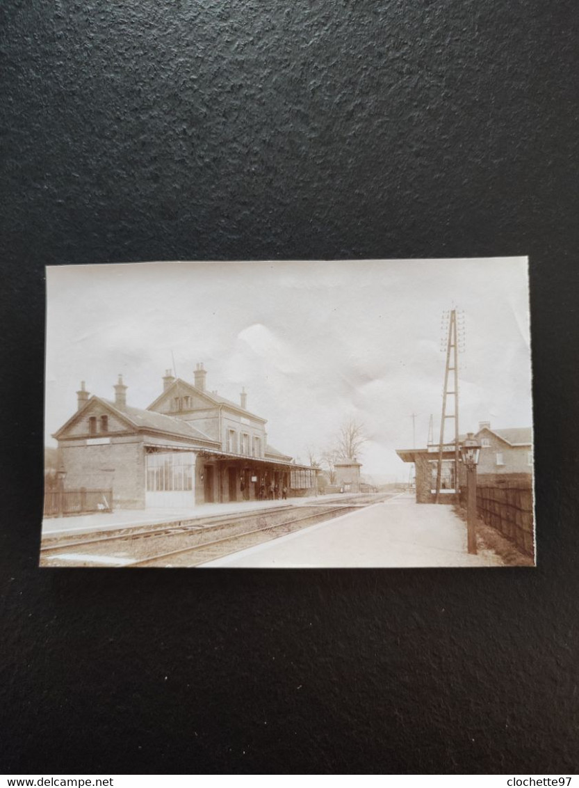 B1715- Amay La Gare Ancienne Photo 15*9,5cm - Amay