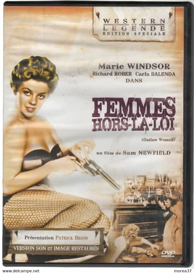 FEMMES HORS LA LOI     Avec  MARIE WINDSOR     C37 - Western / Cowboy