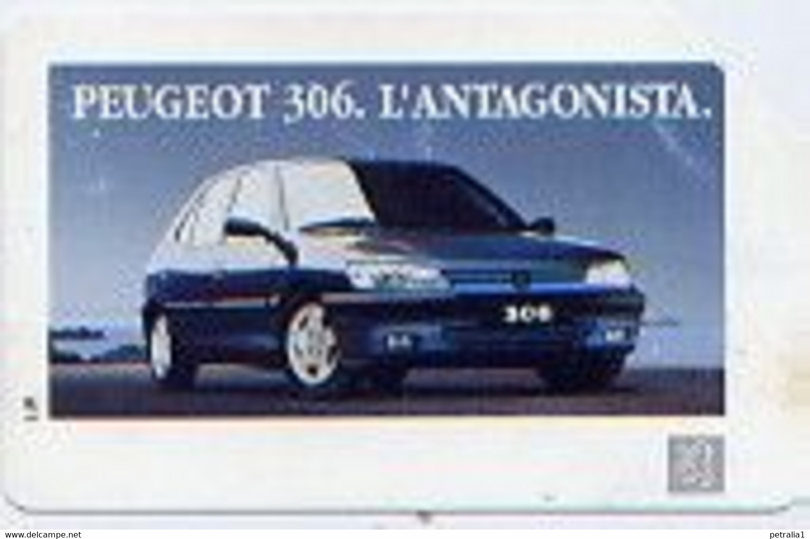 SCH 316 -  Peugeot  306         Facciale  £  10.000 - Öff. Diverse TK