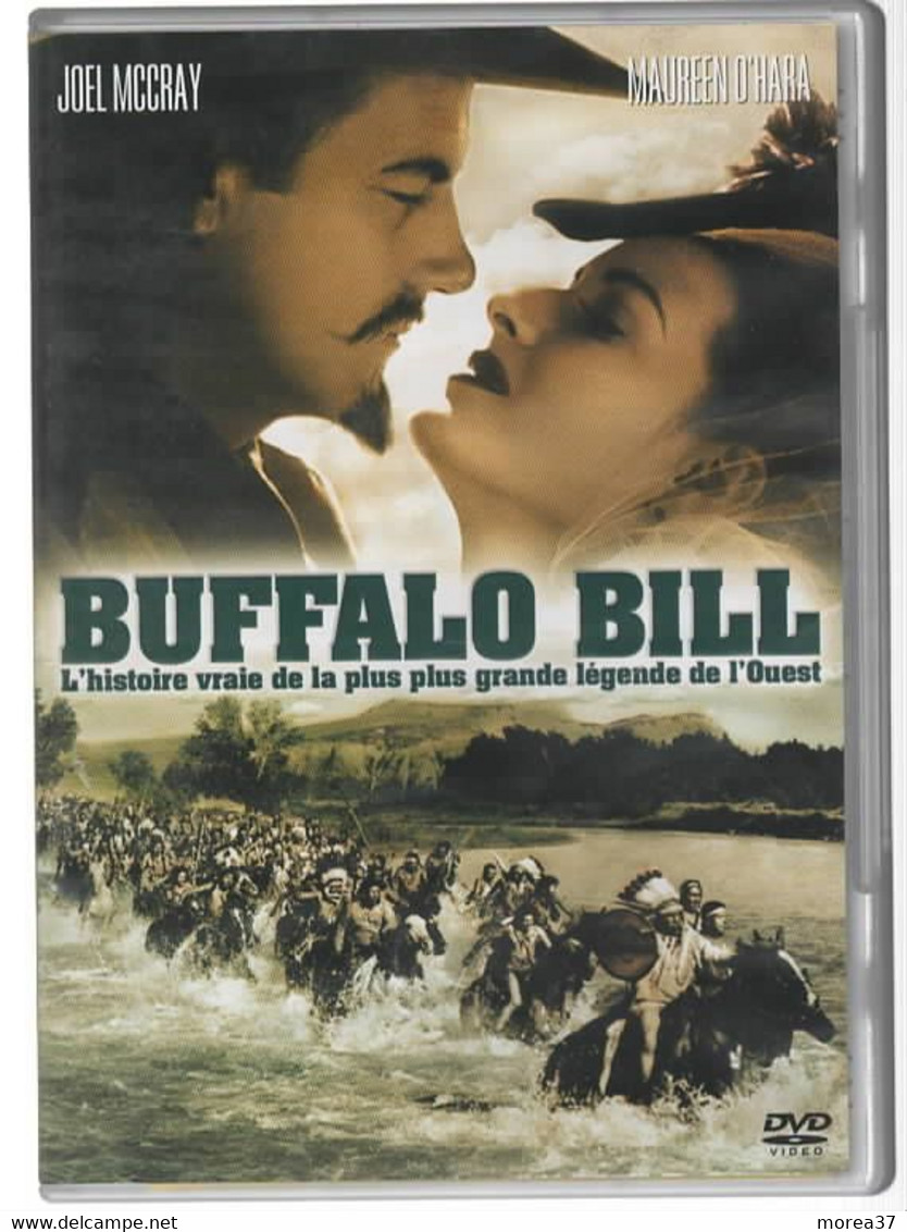 BUFFALO BILL    Avec   JOEL McCRAY Et MAUREEN 0'HARA     C37 - Western/ Cowboy