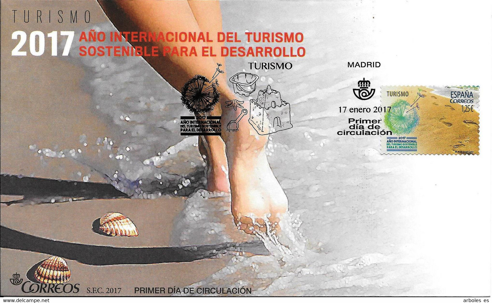 FDC - TURISMO - AÑO 2017 - Nº EDIFIL 5114 - FDC