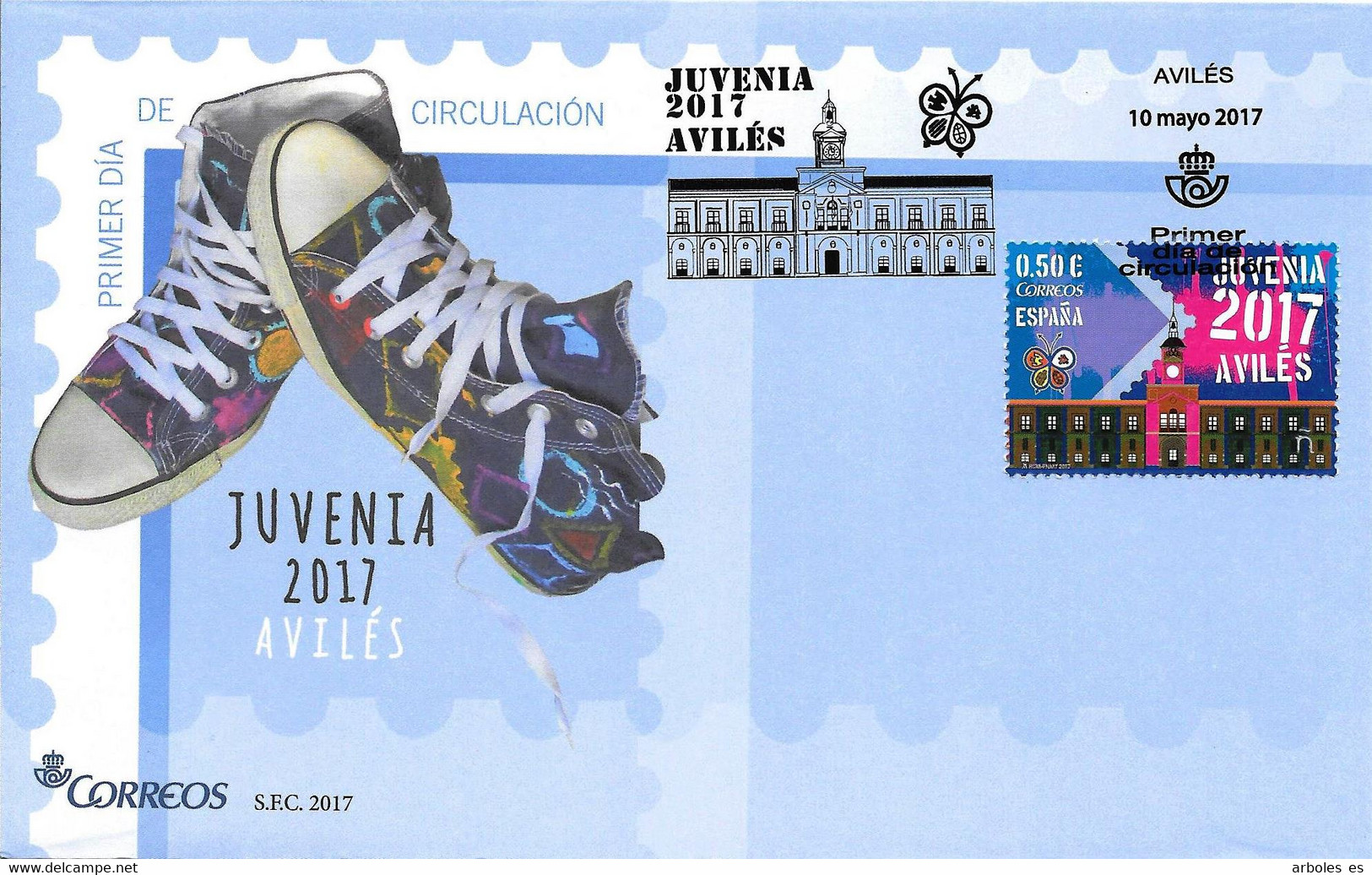 FDC - JUVENIA 2017 - AÑO 2017 - Nº EDIFIL 5148 - FDC