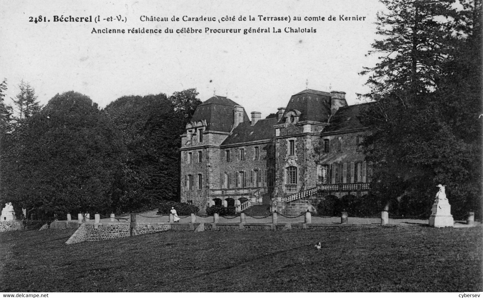 BECHEREL - Château De Caradeuc Au Comte De Kernier - Bécherel