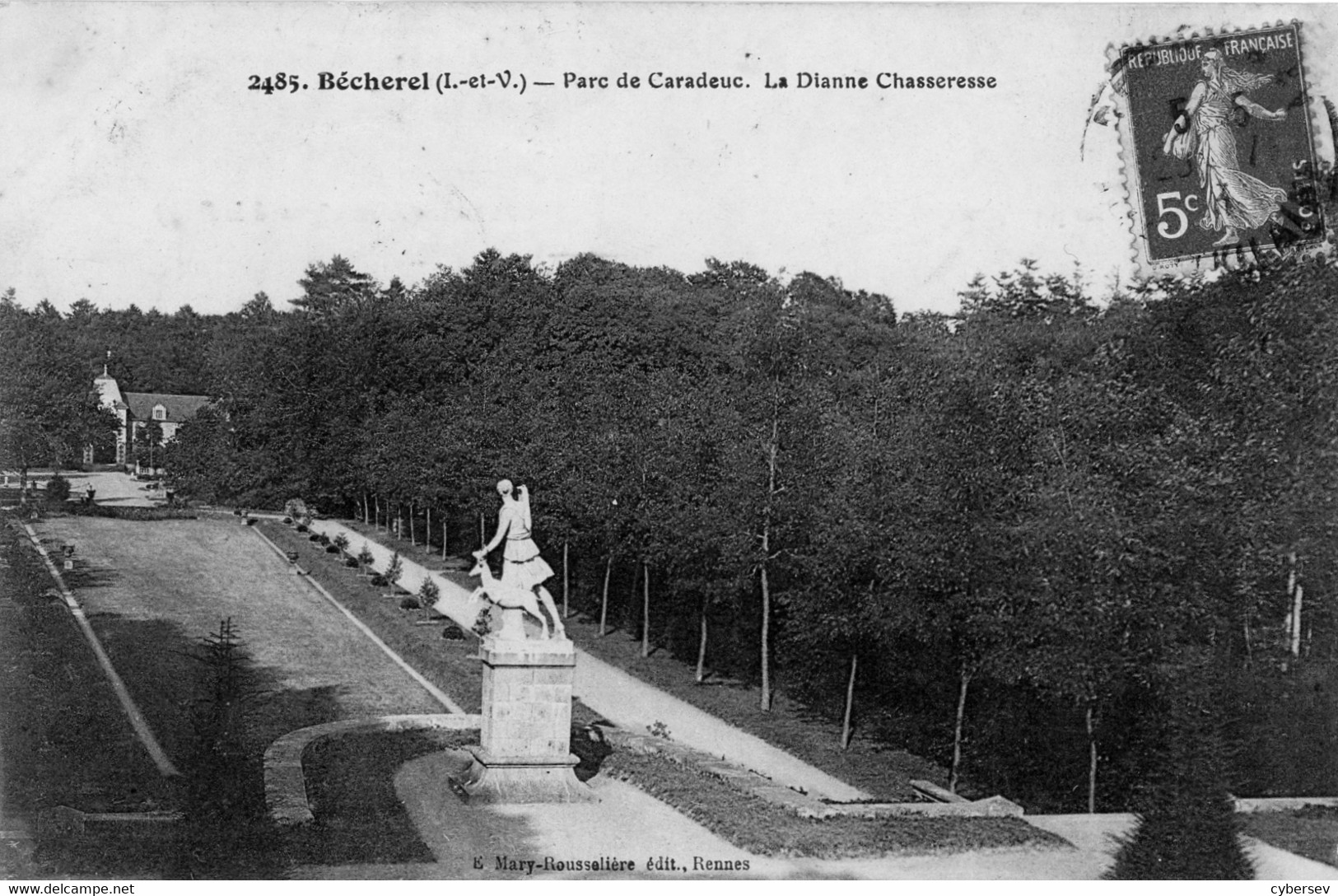 BECHEREL - Parc De Caradeuc - La Diane Chasseresse - Bécherel