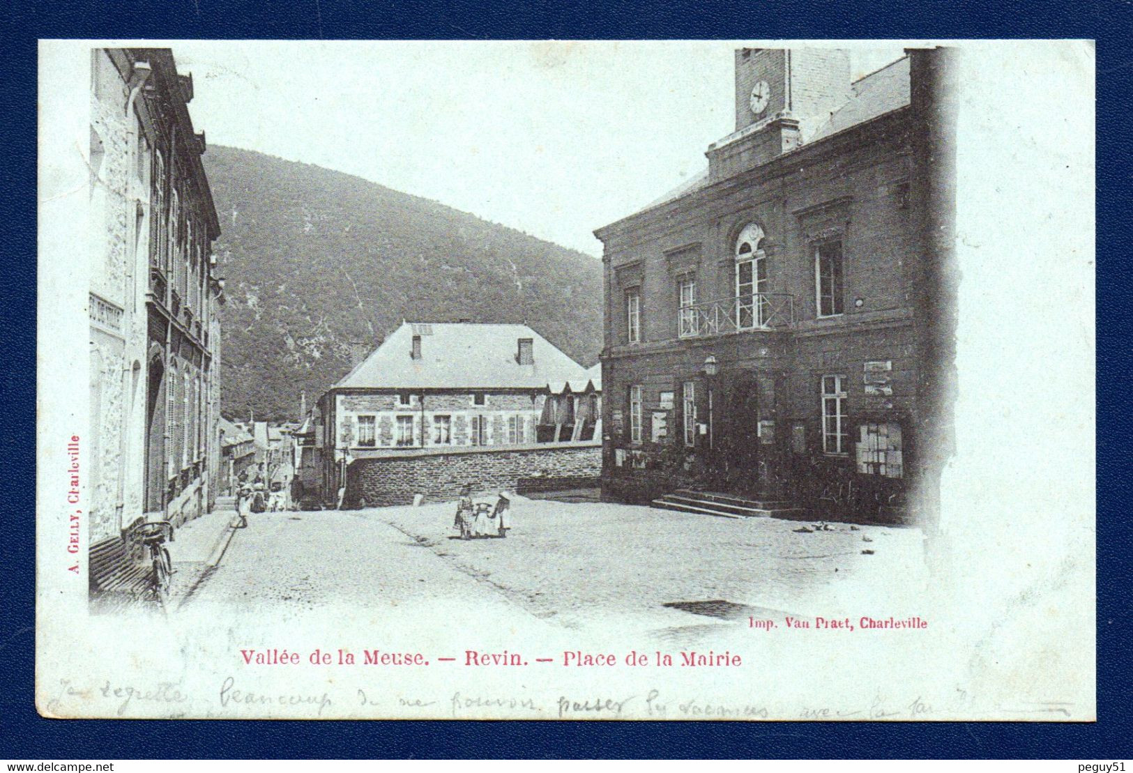 08. Revin. Place De La Mairie. 1907 - Revin