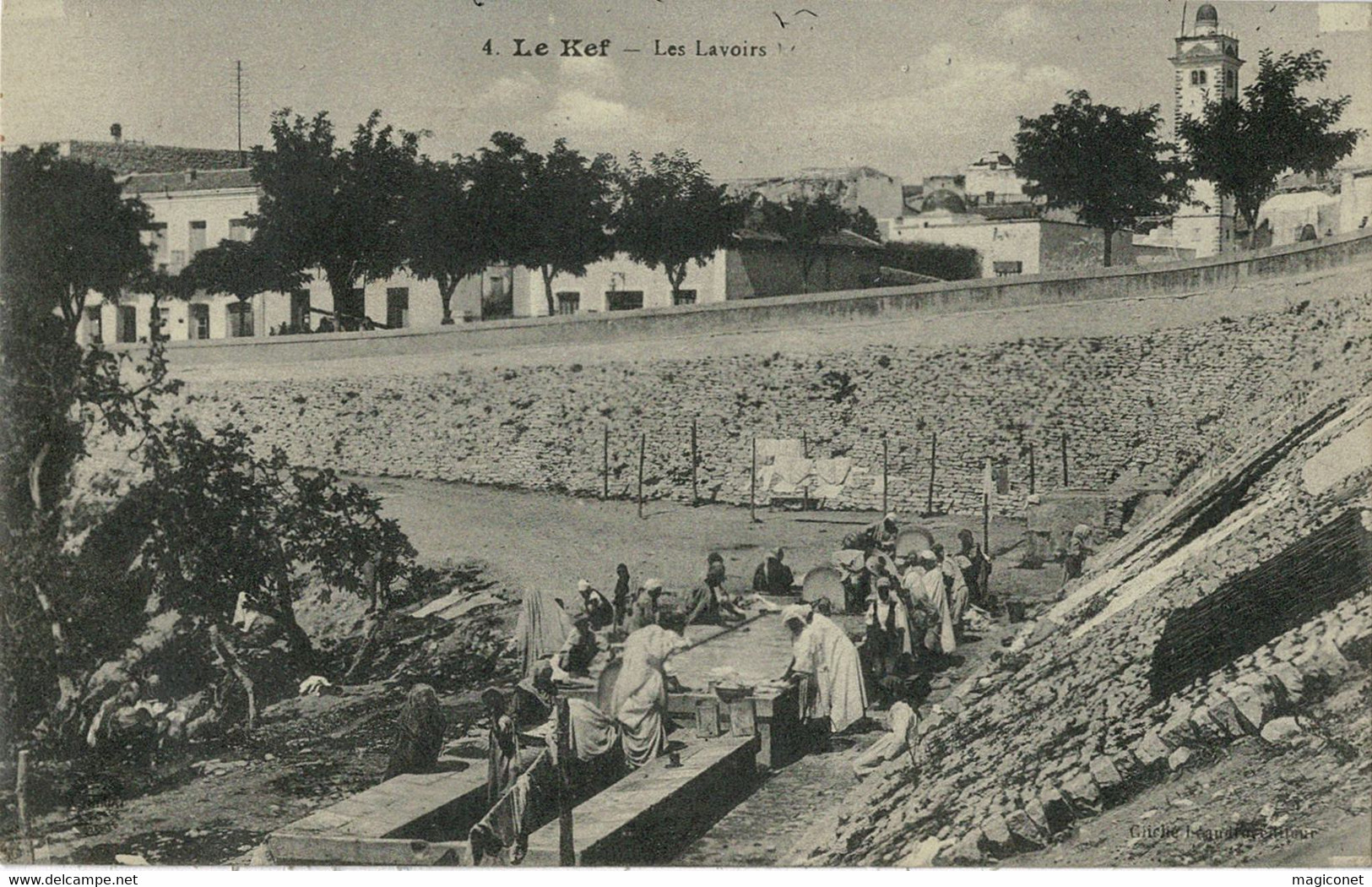 CPA - Tunisie - Le Kef - Les Lavoirs - Sambia