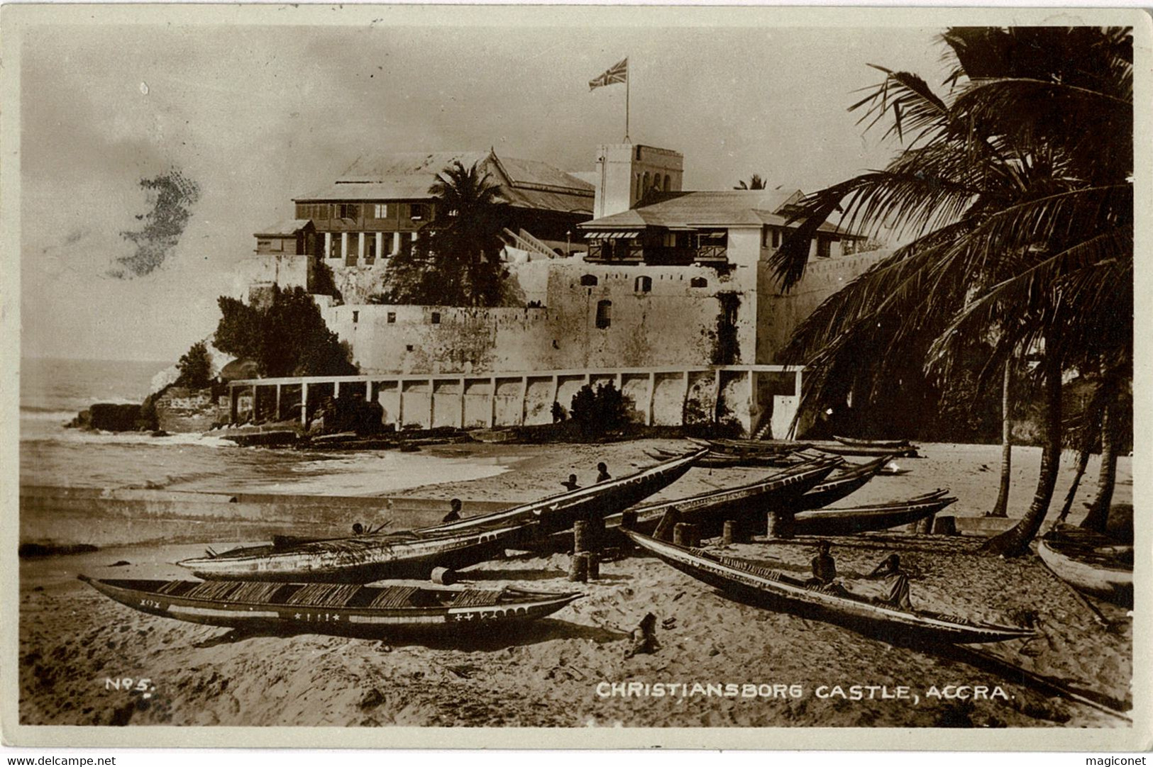 CPA - Christiansborg Castle -  Accra - Guinea Bissau