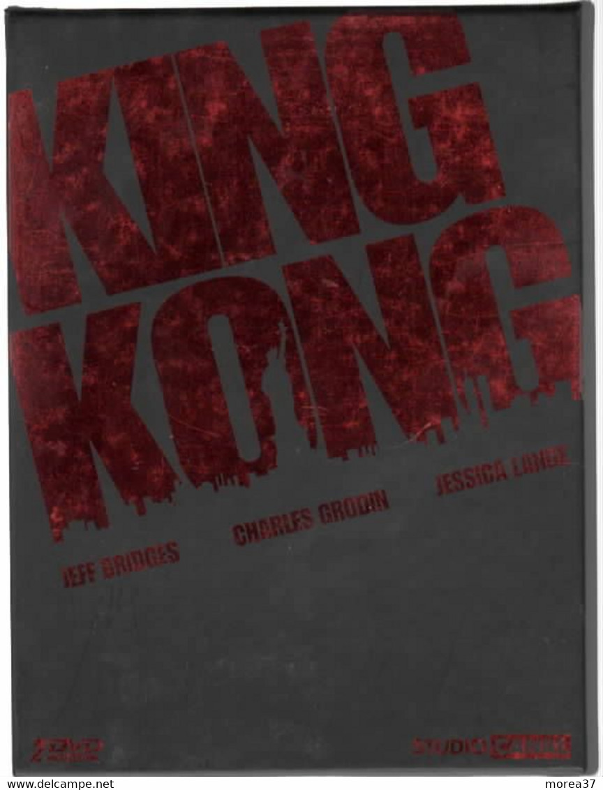 KING KONG   Avec JEFF BRIDGES, JESSICA LANGE Et CHARLES GRODIN   2 Dvds    C37 - TV Shows & Series