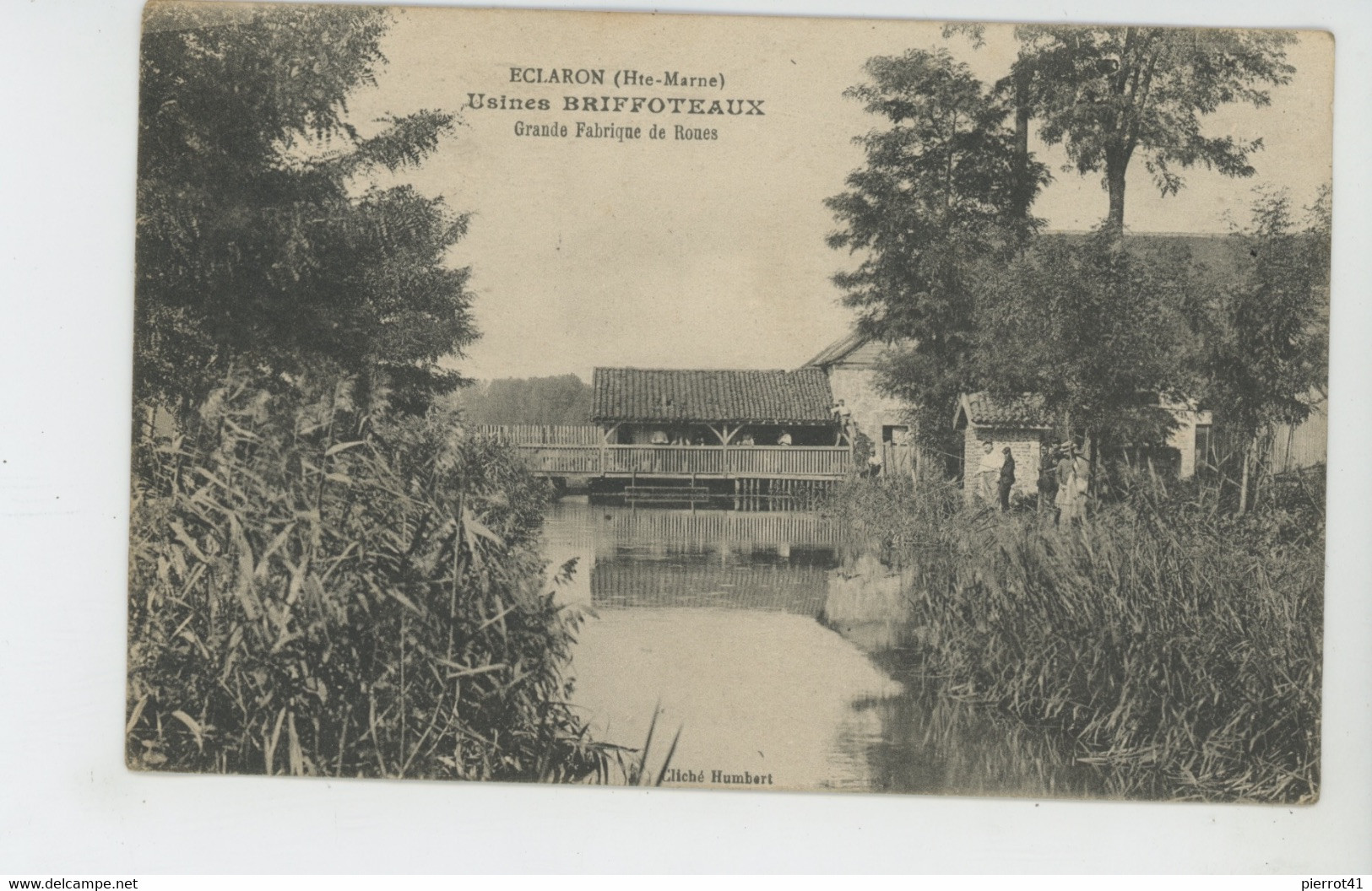 ECLARON - Usines BRIFFOTEAUX - Grande Fabrique De Roues - Eclaron Braucourt Sainte Liviere