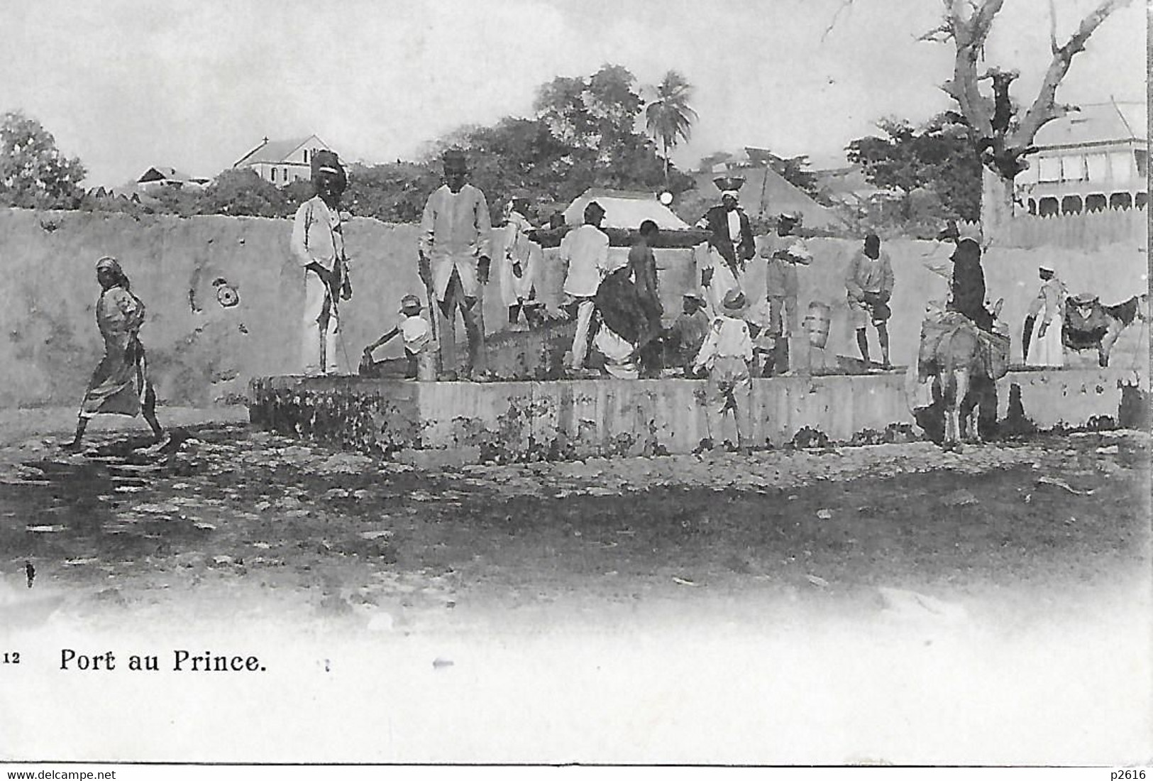 HAITI -  1908 - PORT AU PRINCE - Haïti