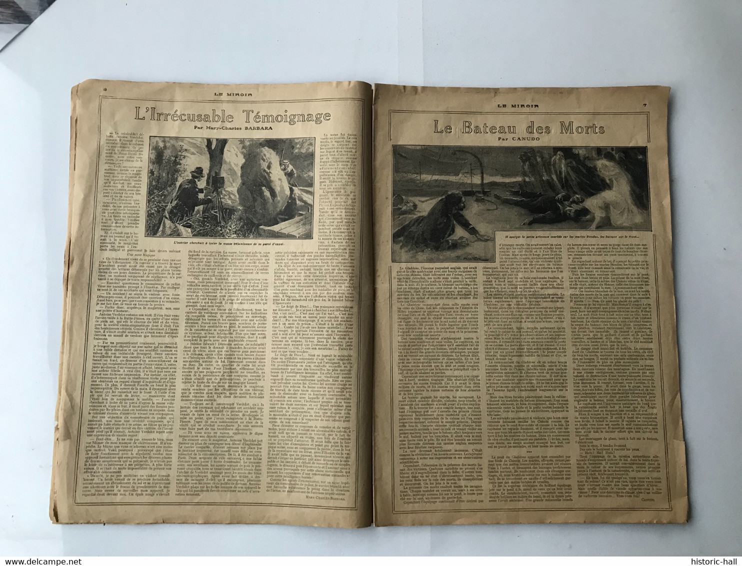 Journal - LE MIROIR - 12 - 16 Juin 1912 - Informations Générales